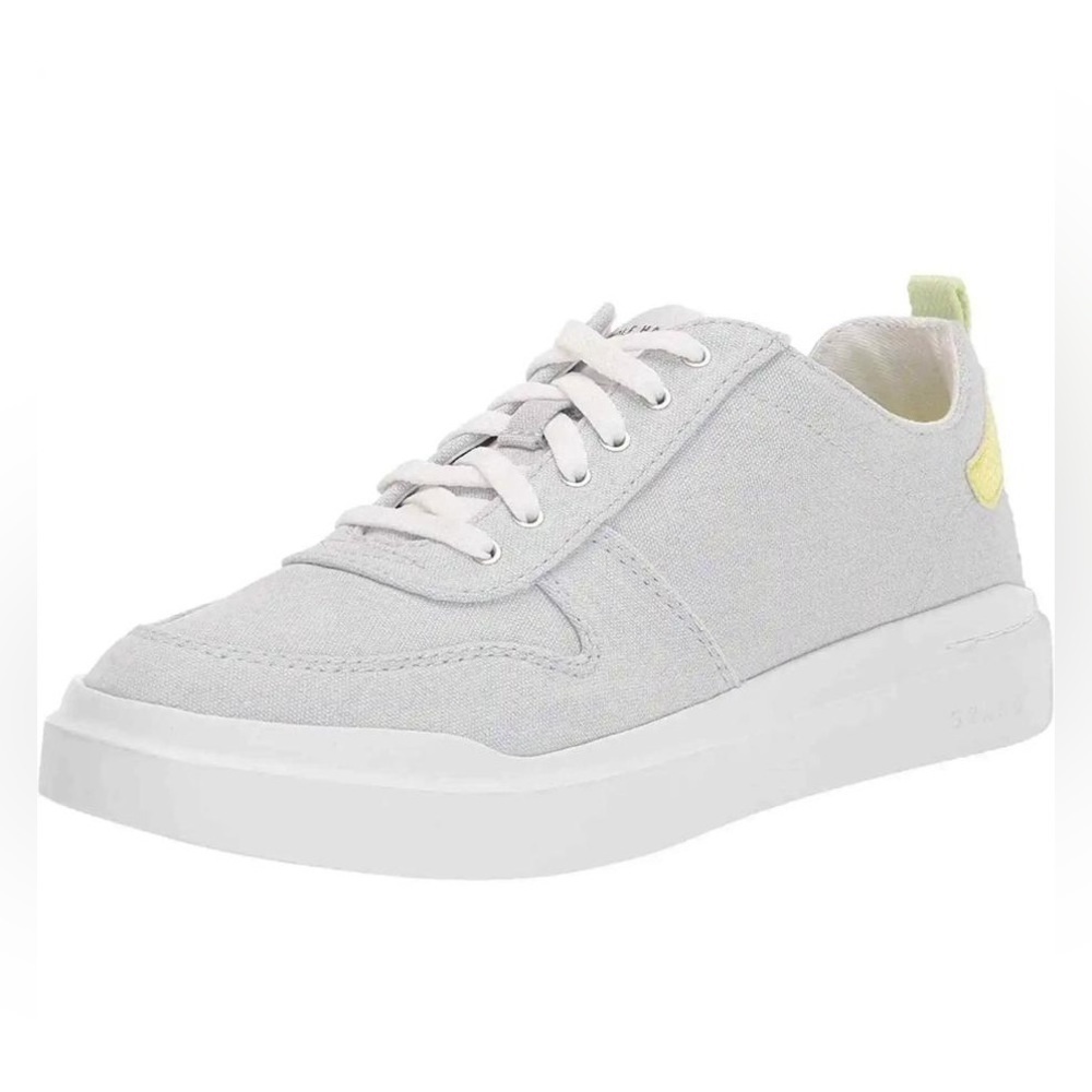 NIB Cole Haan Grandpro Rally Canvas Court Sneaker in Halogen Blue